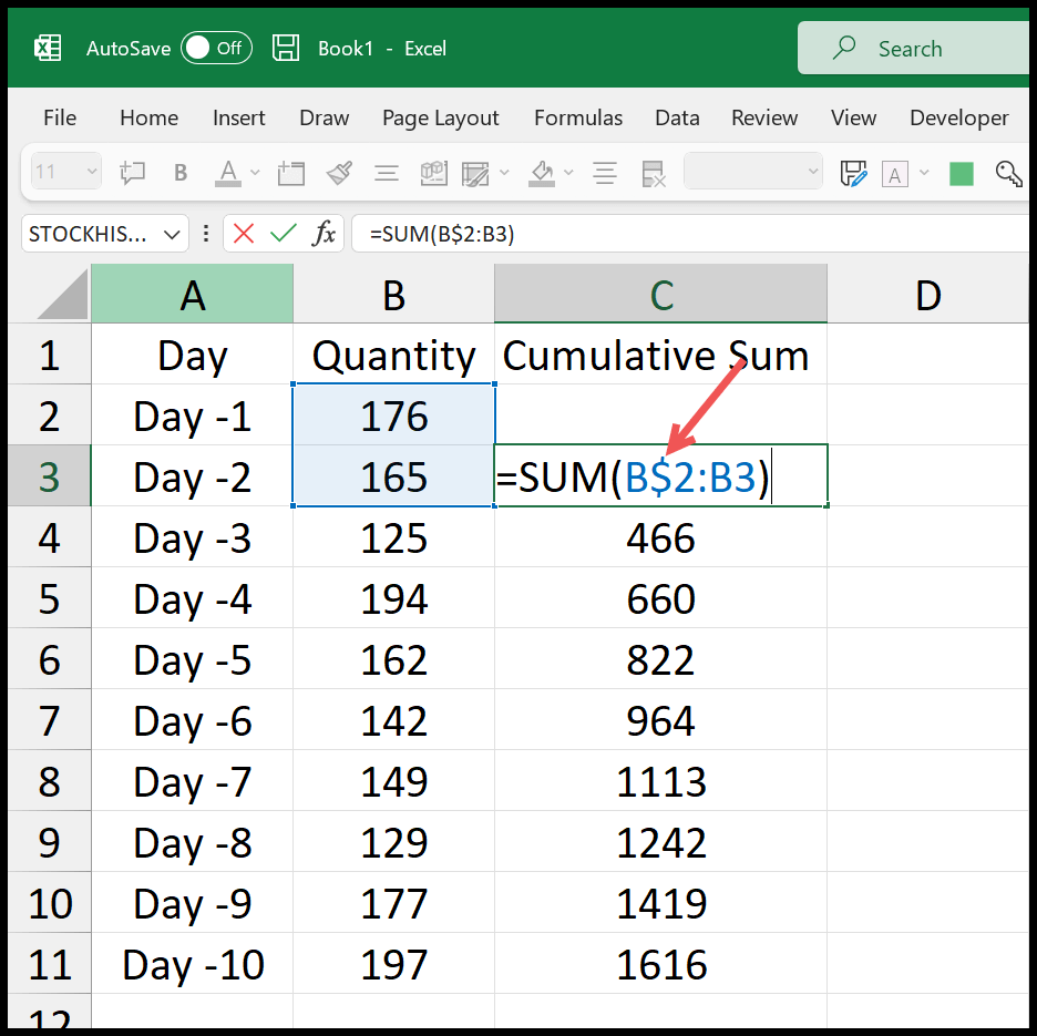 Cumulative Sum Of Values In Excel Your Quick Guide To Running Totals