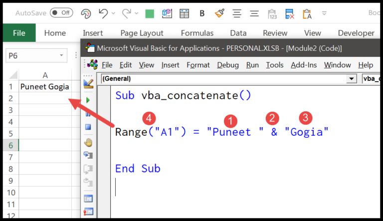 VBA Concatenate Strings: Simplifying Text Merges in Excel