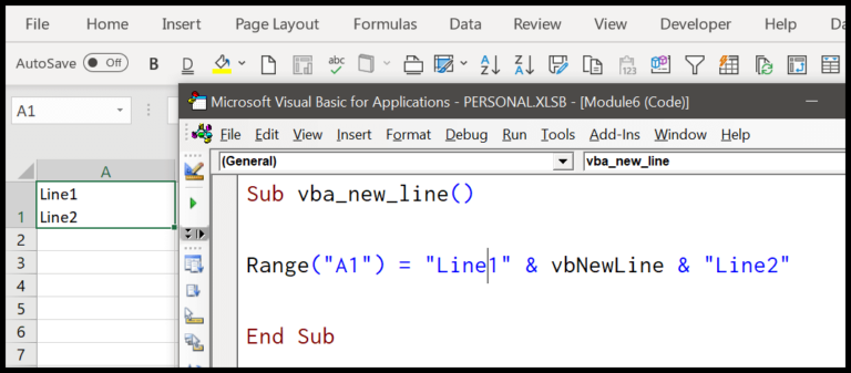 How to Add a New Line in a String in VBA: Simple Tips for Readable Code