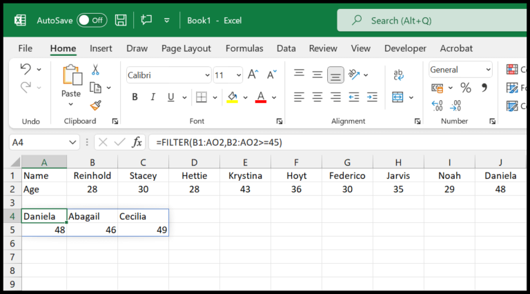 Horizontal Filter in Excel: Streamline Your Data Analysis with Ease