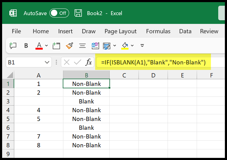 If Cell Is Blank, Here’s How to Handle It in Excel