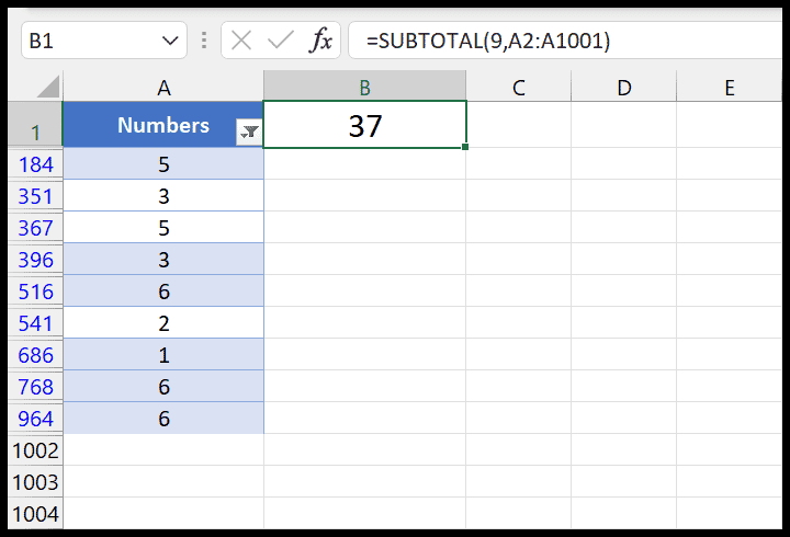 Sum Only Visible Cells in Excel: Quick Guide to Smart Summing