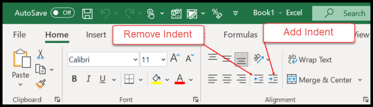 Increase and Decrease Indent in Excel: Simple Formatting Tips