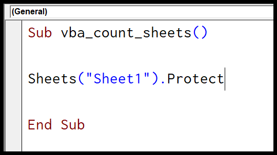 Protect and Unprotect a Sheet Using VBA in Excel: A Quick Guide