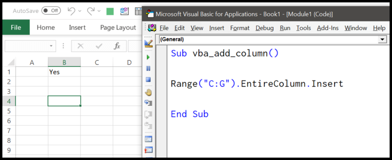 VBA Insert Column: Quick Guide to Automate Your Excel Tasks