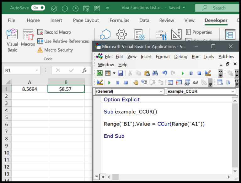 VBA CCUR Function: Quick Guide to Currency Conversion in Excel